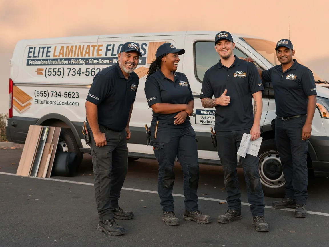 Laminate flooring installation company in Liberty Mills, IN